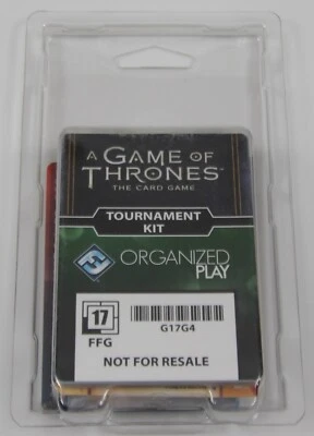 A Game of Thrones the Card Game: Tournament Kit FFG G17G4 Organized Play - Image 1 of 2