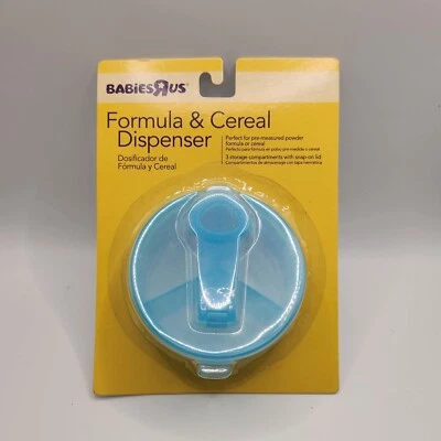Dispensador de fórmula para bebés azul 3-9 oz porciones contenedor de viaje sin BPA bebés R Us Foto 1 de 4