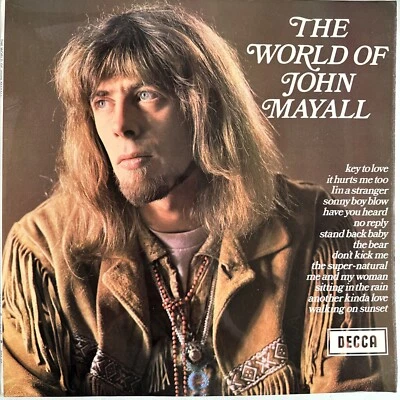 JOHN MAYALL WORLD OF JOHN MAYALL VINYL LP DECCA UK 1970 NEAR MINT PRO CLEANED - Image 1 of 4