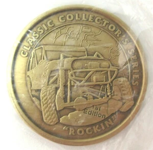 Four Wheeler ROCKIN Classic Collector's Series 1st Edition Bronze Coin Neu  - Bild 1 von 3