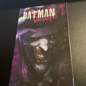 Batman Who Laughs #5 Francesco Mattina Joker NM Limited Print DC COMICS - Picture 1 of 24