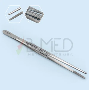 OR Grade Thumb Dressing Tissue Forceps 10" Serrated Surgical Ent Gyne Instrument - Picture 1 of 4