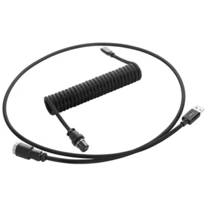 CableMod Pro Coiled Keyboard Cable USB-C zu USB Typ A, Midnight Black - 150cm - Bild 1 von 3