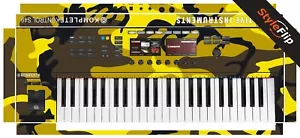 Native Instruments KK S49 MK2 | Camuflaje amarillo | Calcomanía protectora | StyleFlip Skins - Imagen 1 de 1