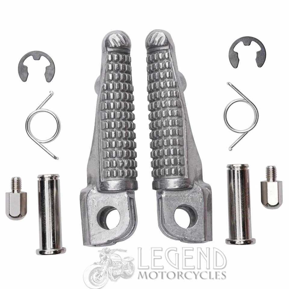 Kawasaki ZX9R ZX6R ZX12R ER-6 Front Riders Foot Pegs Footrest UK SELLER - C10-05 - Image 1 of 1