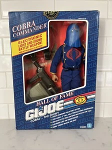 HASBRO 1991 Modellino GI Joe COBRA COMMANDER Hall of Fame Collector Edition - Foto 1 di 2