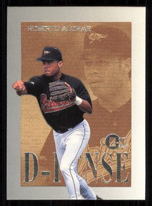 1996 E-Motion XL #1 Roberto Alomar Baseball Card - - Near Mint or Better