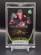 2021-22 UD SP Authentic Parker Kelly Future Watch Auto Black SSP