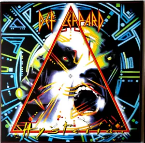 Near Mint! Def Leppard Hysteria VINYL LP 1987 Original! NM/EX - Picture 1 of 6