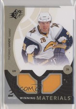 2010-11 SPx Winning Materials Patch /35 Thomas Vanek #WM-TV Patch