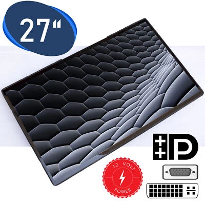 27" 68,6CM FULL HD TOUCHSCREEN MONITOR 1920X1200P VGA DVI DISPLAYPORT 12V  NVM27 - Bild 1 von 4