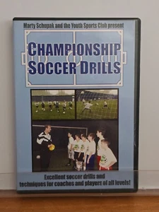 Marty Schupak And The Youth Sports Club Presents Championship Soccer Drill DVD - Picture 1 of 3