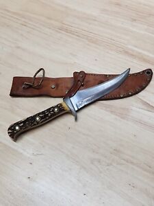 Vintage Puma Germany 6393 Skinner Genuine Stag Hunting Knife