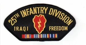 25th Infantry Division Iraqi Freedom Hat Patch - Picture 1 of 1