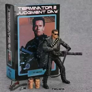 NECA TERMINATOR 2 Arnold SCHWARZENEGGER 7" Action Figure T-800 Judgment Day - Imagen 1 de 8