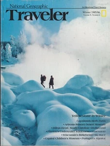 NATIONAL GEOGRAPHIC TRAVELER MAGAZINE WINTER 1985 *YELLOWSTONE IN WINTER* - Imagen 1 de 1