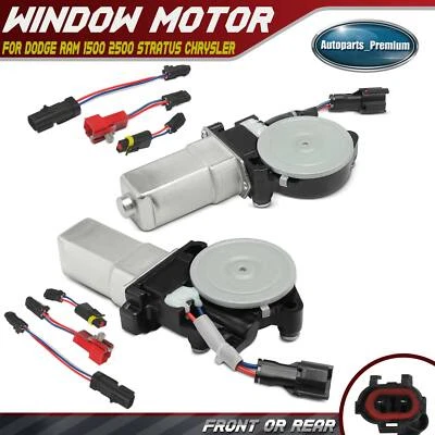 Motor de janela de energia 2 peças com 2 pinos para Dodge Ram 1500 2500 3500 Stratus Chrysler - Imagem 1 de 4