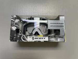 CAN-AM ADV SPEED STRAP UV GOGGLES OEM GOGGLES BY SCOTT 4479340001 2/NOS - Picture 1 of 5