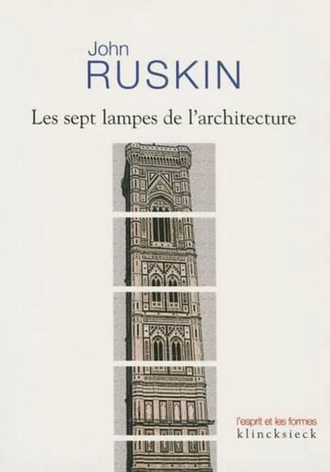 Les Sept Lampes de l'Architecture by John Ruskin (French) Paperback Book - Image 1 of 1