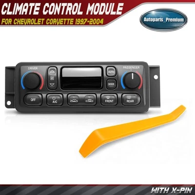 Módulo de controle climático AC com descongelamento traseiro para Chevrolet Corvette 1997-2004 - Imagem 1 de 4