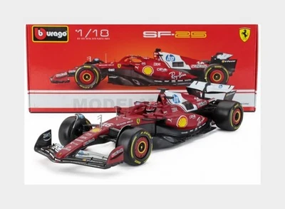 BURAGO 18-16816-L FERRARI F1 2025 TEAM SCUDERIA FERRARI N 16 SEASON 2025 CHARLES - Immagine 1 di 2