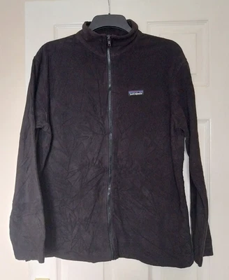 Patagonia Better Sweater Mens Medium Black Full Zip  Jacket Crinkle Effect - Image 1 of 4