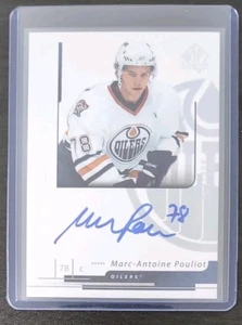 Marc-Antoine Pouliot #179 2006-07 SP Authentic Future Watch Auto Rookie 812/999 - Picture 1 of 3