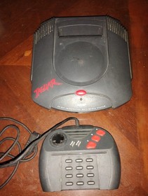 Atari Jaguar Black Video Game Console with Controller no cords