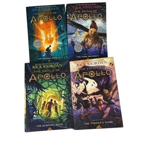 Lot 1-4 The Trials of Apollo Series Books by Rick Riordan - Picture 1 of 6