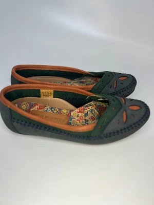 Hush Puppies Women's 6D Moccasin Flats Loafers Suede Leather 50226 - Image 1 of 4