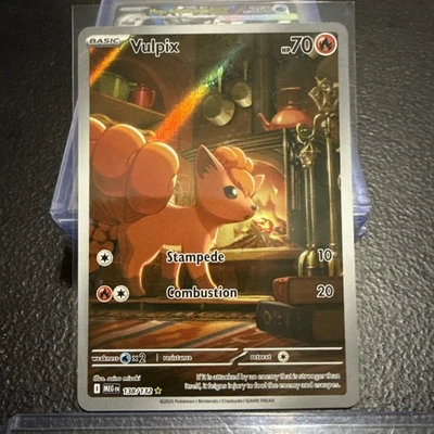 Vulpix 138/132 Me01: Mega Evolution Holo - Image 1 of 2