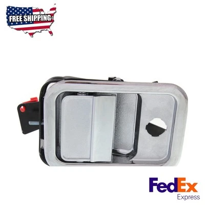 Manija de puerta exterior cromada lado del pasajero delantero se adapta a 00-14 Freightliner Foto 1 de 4