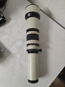 Opteka LR 1300 650-1300mm 1:8-16 86mm HD High Definition Telephoto Zoom Lens - Picture 1 of 8
