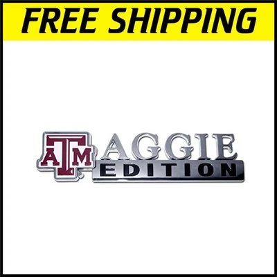 Texas A&M Aggie Emblema con Inserto Protegido UV - Calidad Decoración Automática Foto 1 de 2