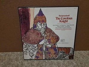 Rachmaninoff The Covetous Knight Rozhdestvensky 1973 Melodiya Angel 2 LP Box Set - Picture 1 of 12