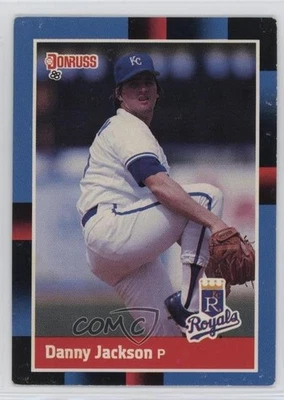 1988 Donruss Danny Jackson (Last Line Begins with … Had) #132 - Image 1 of 2