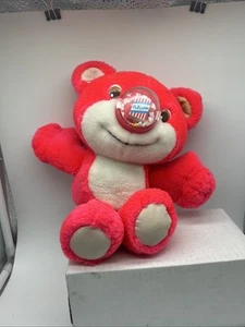 De colección Playskool Nosy Pink Bear Popper Palomitas Nariz 1987 Probado Funciona - Imagen 1 de 8