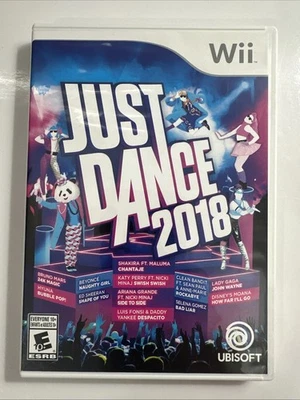Just Dance 2018 (Nintendo Wii) CIB Completo - Probado Foto 1 de 3