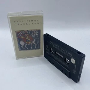 Paul Simon:  Graceland Cassette Tape Black Shell - Picture 1 of 10