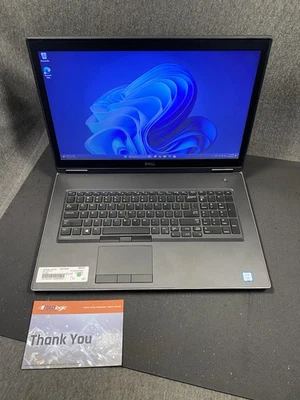 Dell Precision 7740 17.3" i7-9850H 2.6GHz 32GB RAM 256GB NVMe RTX 3000 J11931 Foto 1 de 4