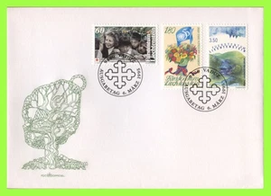 Liechtenstein 1995 Anniversaries set on First Day Cover - Picture 1 of 1