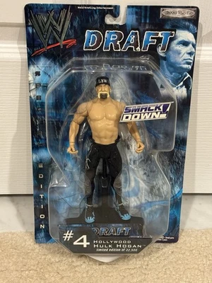 Figura WWE Smackdown Draft #4 Hollywood Hulk Hogan Jakks Pacific RARA Limitada  Foto 1 de 3
