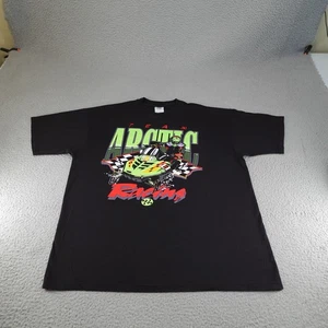 Vintage Team Arctic Racing Shirt Mens XL Black Snowmobile Snowcross 90s USA - Picture 1 of 15