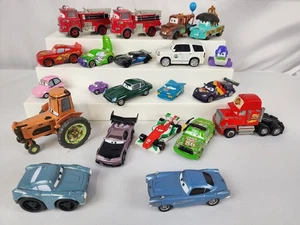 Huge lot 21 Disney Pixar CARS Tip & Toot tractor Chuki El Materdor Chick Hicks + - Picture 1 of 7