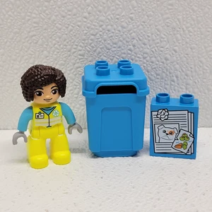 LEGO 10987 DUPLO Town Recycle Bin & Worker Toddler Toy Set - Picture 1 of 12