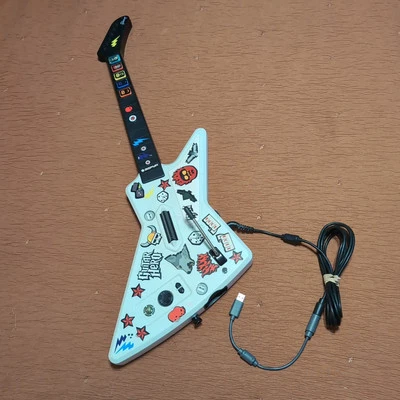 Guitar Hero XBox 360 Xplorer Controller RedOctane 95157.805 No Strap - Image 1 of 4