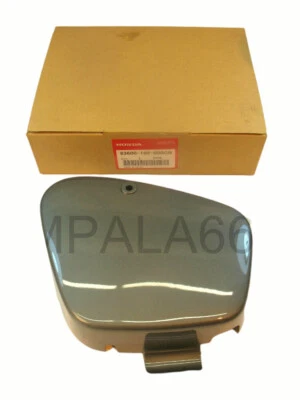NEW OEM GRAY BATTERY BOX SIDE COVER 1970-1974 HONDA CT90 TRAIL 90 CT90 GREY - Image 1 of 4