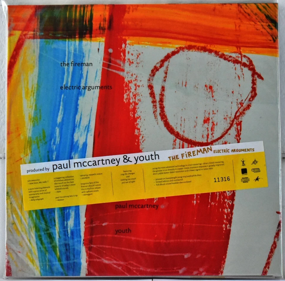 MPL TPLP1003 USA 2016 Paul McCARTNEY & YOUTH Fireman #2LPs 200g LTD N° 11316 SS - Image 1 of 2