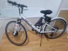 E-Plus  White 27" Inch Wheel Size Hybrid Folding Electric Bike (Collection Only)