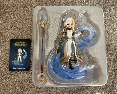 Pop Mart World of Warcraft Collectors Series - Jaina Proudmoore - NEW Open Box Cover